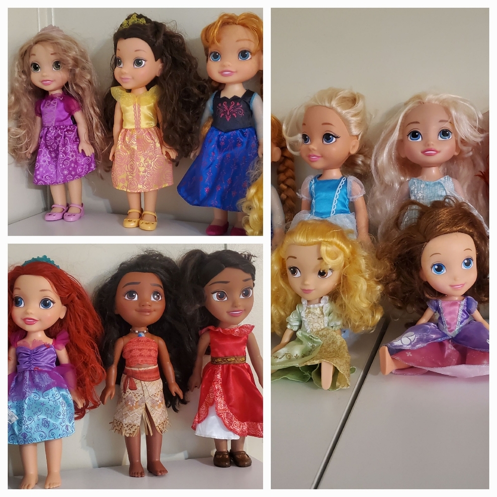 Disney princess dolls